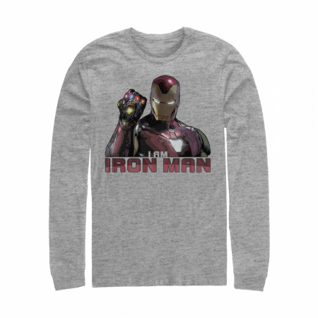 Avengers: Endgame I Am Iron Man Long Sleeve Shirt